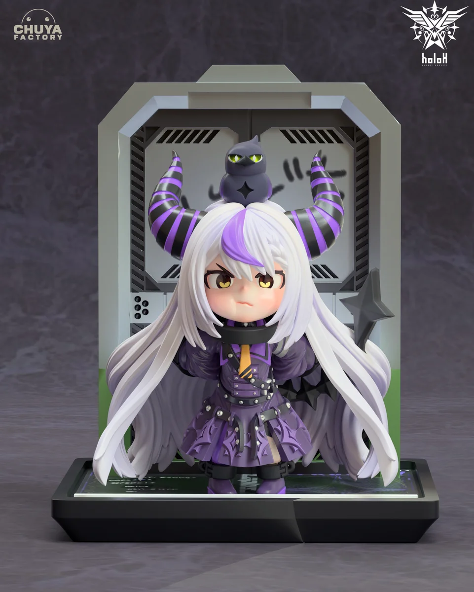 Chibi LaPlus Darkness | Fan Art | 3D Printed Resin Model Garage Kit | *Un-Painted* | Chuya Factory
