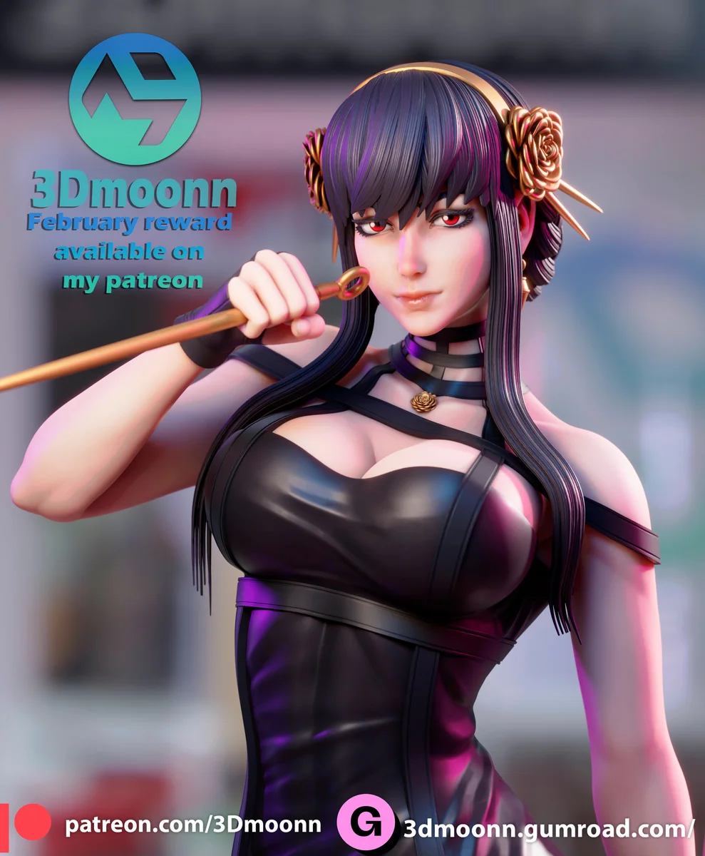 Assassin | Fan Art | 3D Printed Resin Model Garage Kit | *Un-Painted* | 3DMoon 4