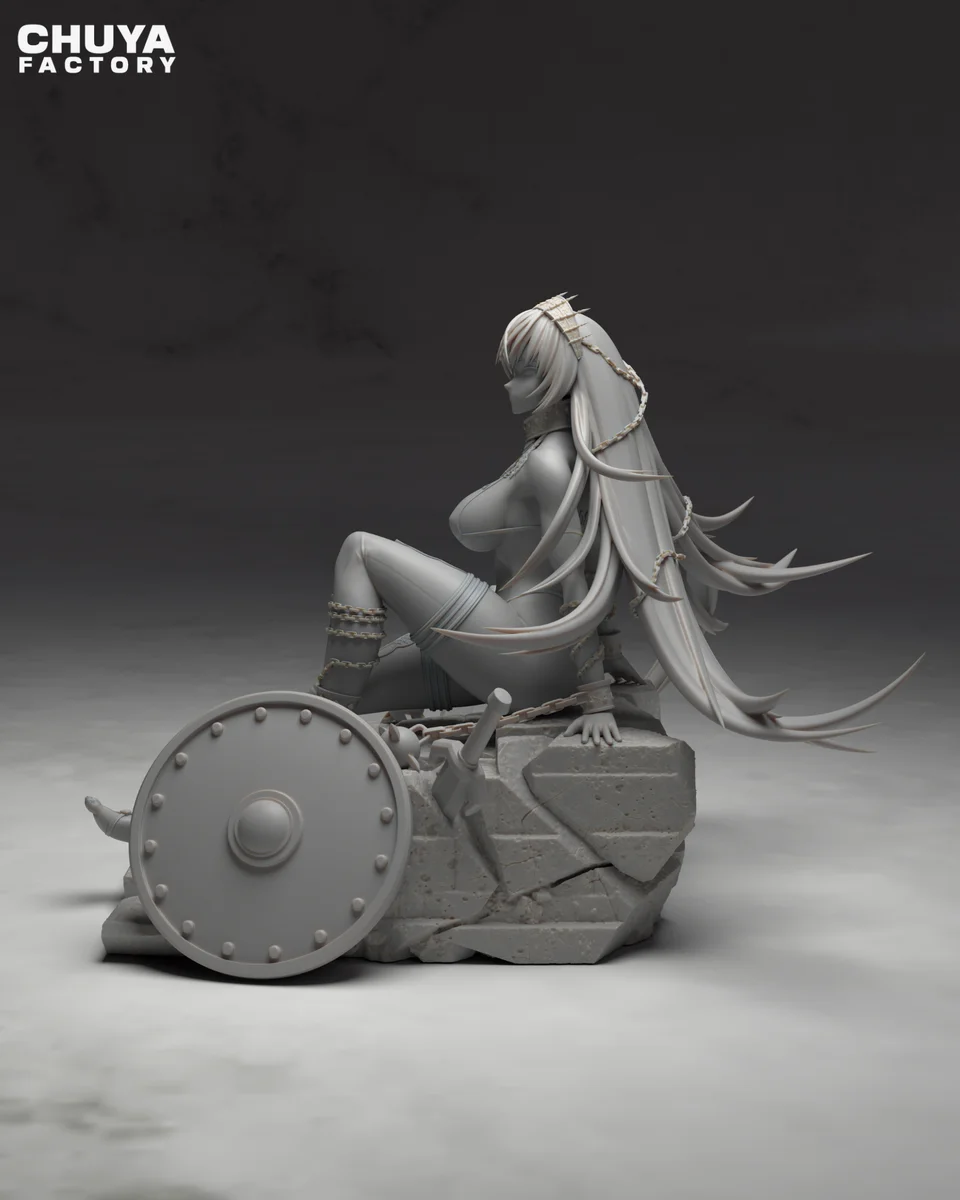 Zenobia | Fan Art | 3D Printed Resin Model Garage Kit | *Un-Painted* | Chuya Factory 12
