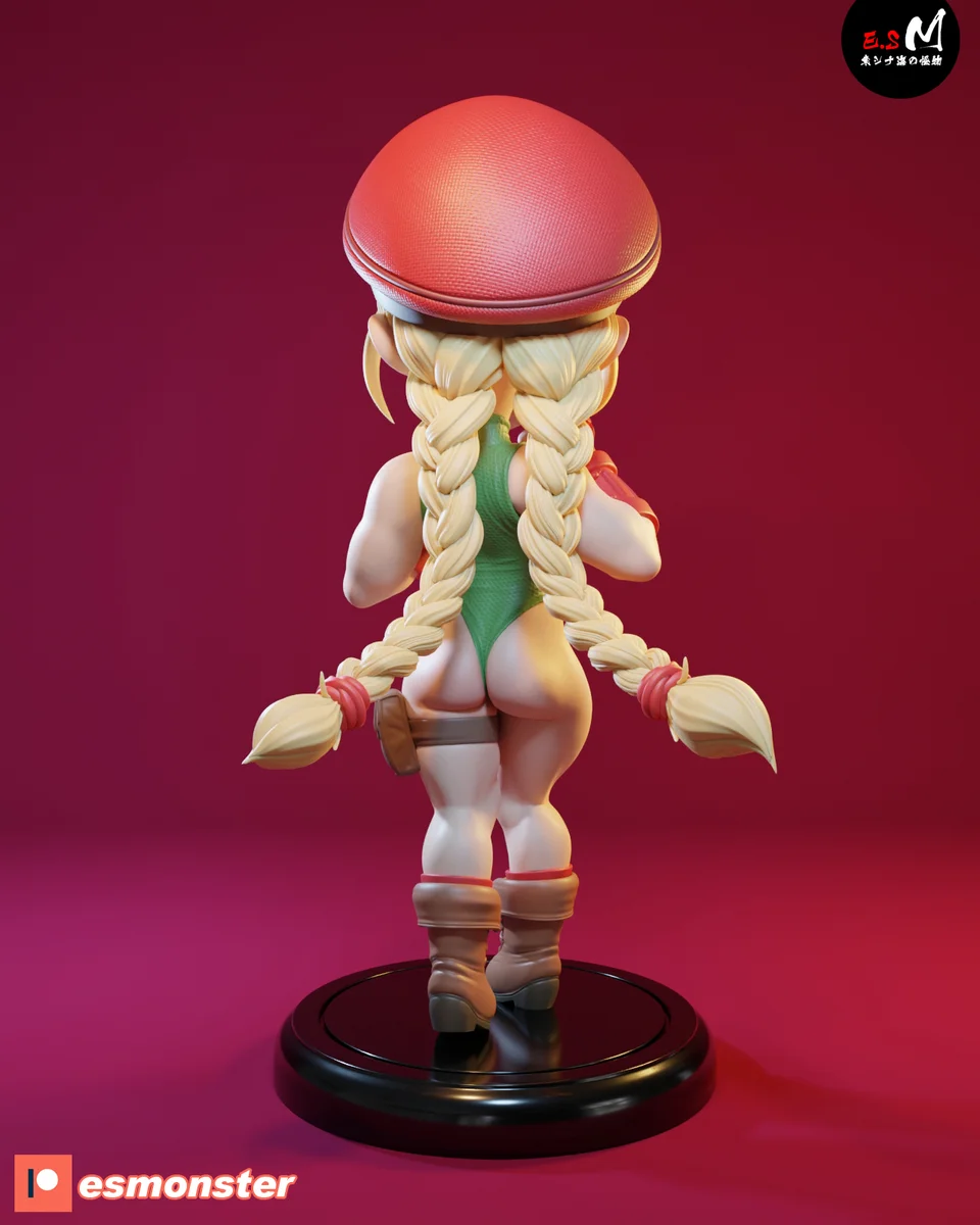 Cammy White Killer Bee | Fan Art | 3D Printed Resin Model Garage Kit | *Un-Painted* | ES Monster 4