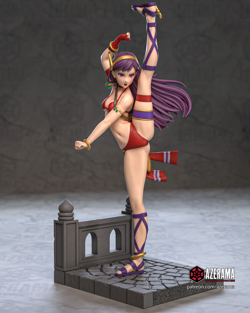 Athena | Fan Art | 3D Printed Resin Model Garage Kit | *Un-Painted* | Azerama