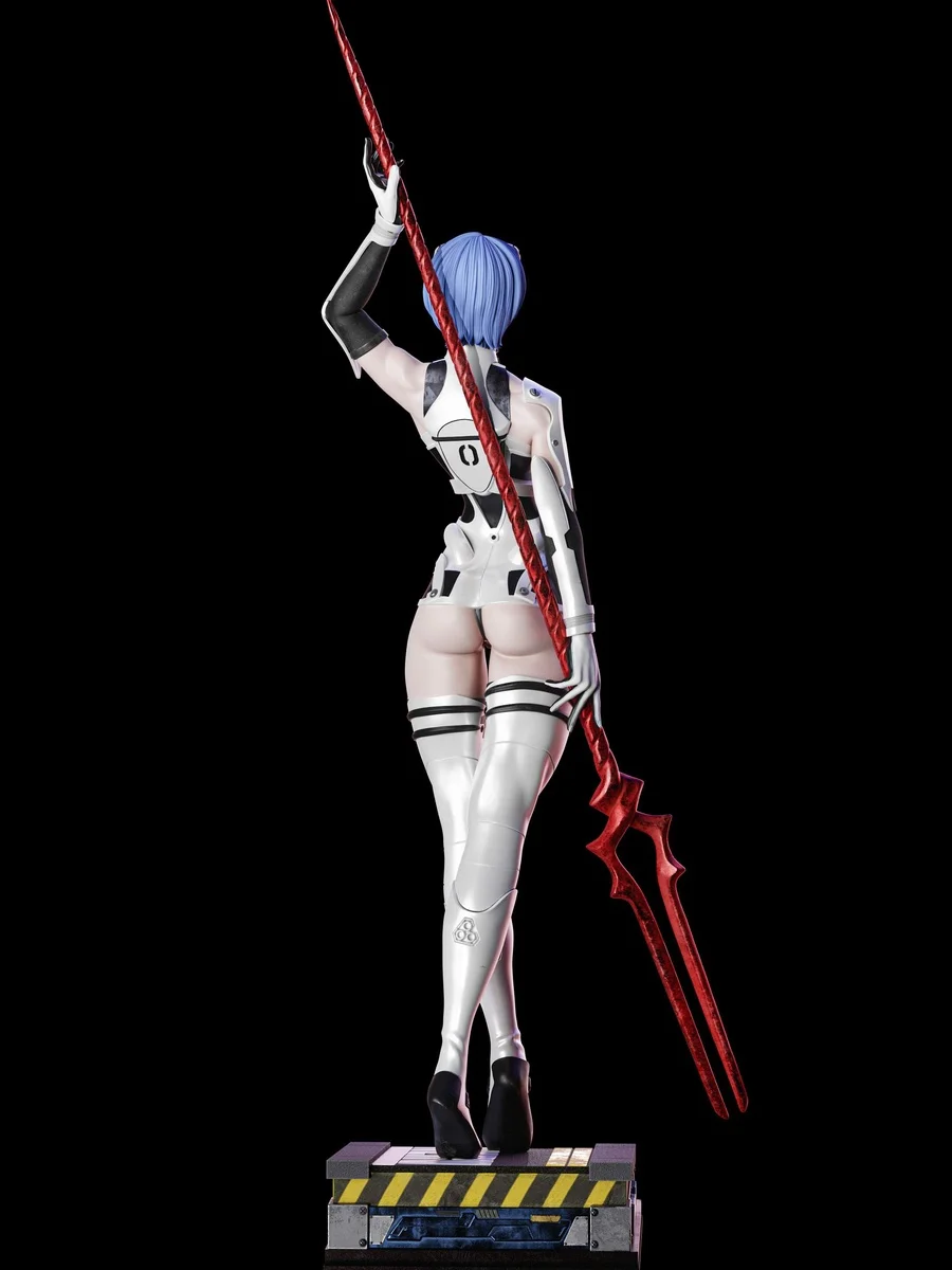 Rei Ayanami | Fan Art | 3D Printed Resin Model Garage Kit | *Un-Painted* | Abe3D 8