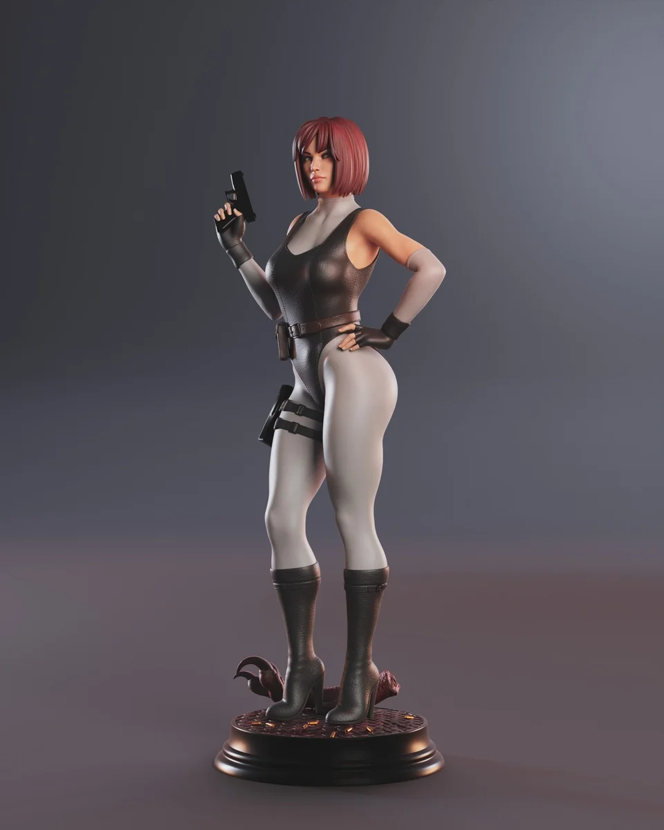 Regina | Fan Art | 3D Printed Resin Model Garage Kit | *Un-Painted* | Abe3D 3