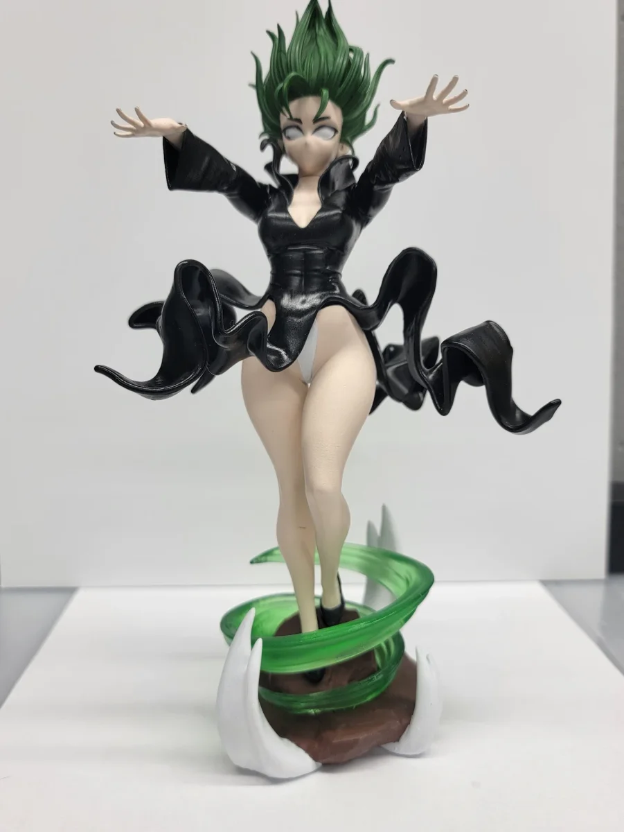 Tornado Girl | Fan Art | 3D Printed Resin Model Garage Kit | *Un-Painted* | Officer Rhu 4