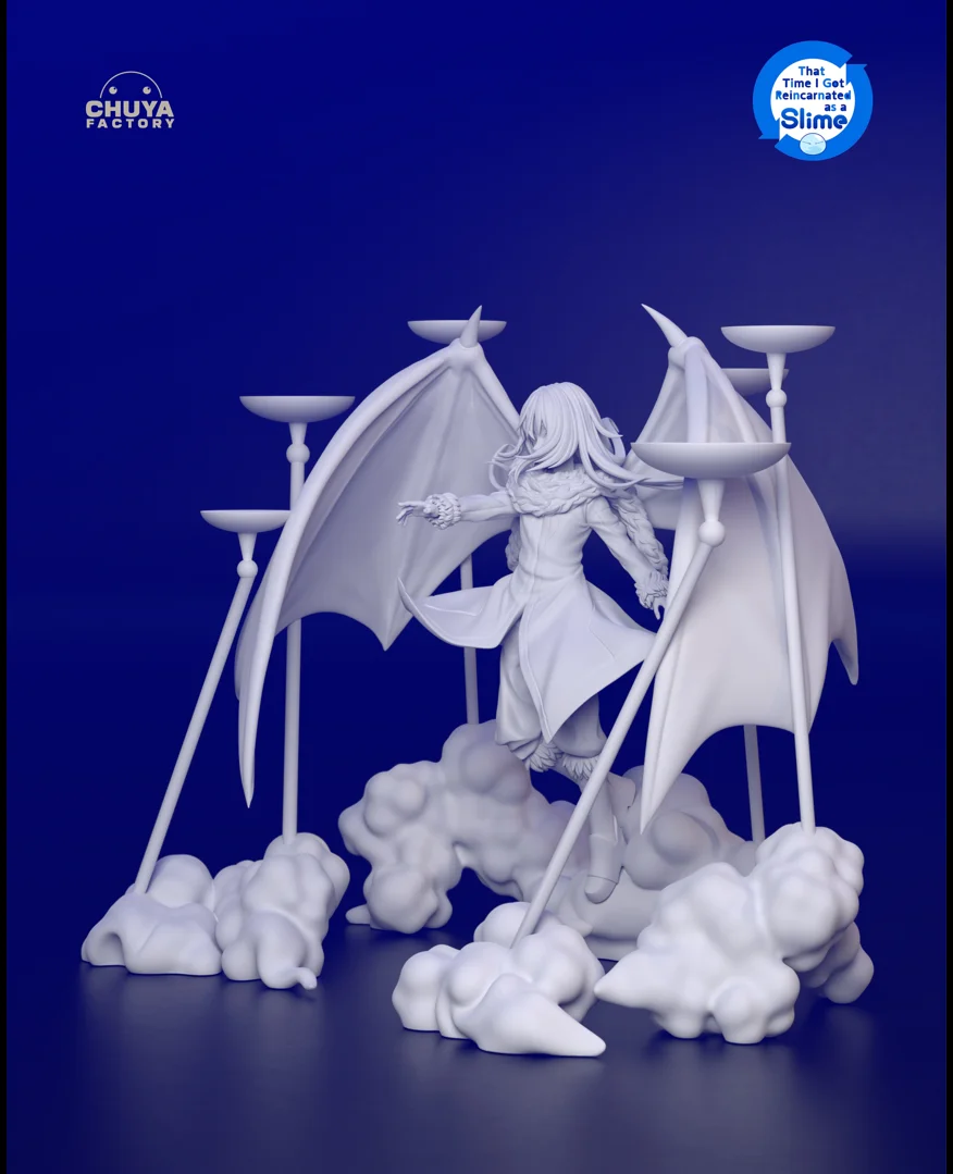 Rimuru Tempest | Fan Art | 3D Printed Resin Model Garage Kit | *Un-Painted* | Chuya Factory 9