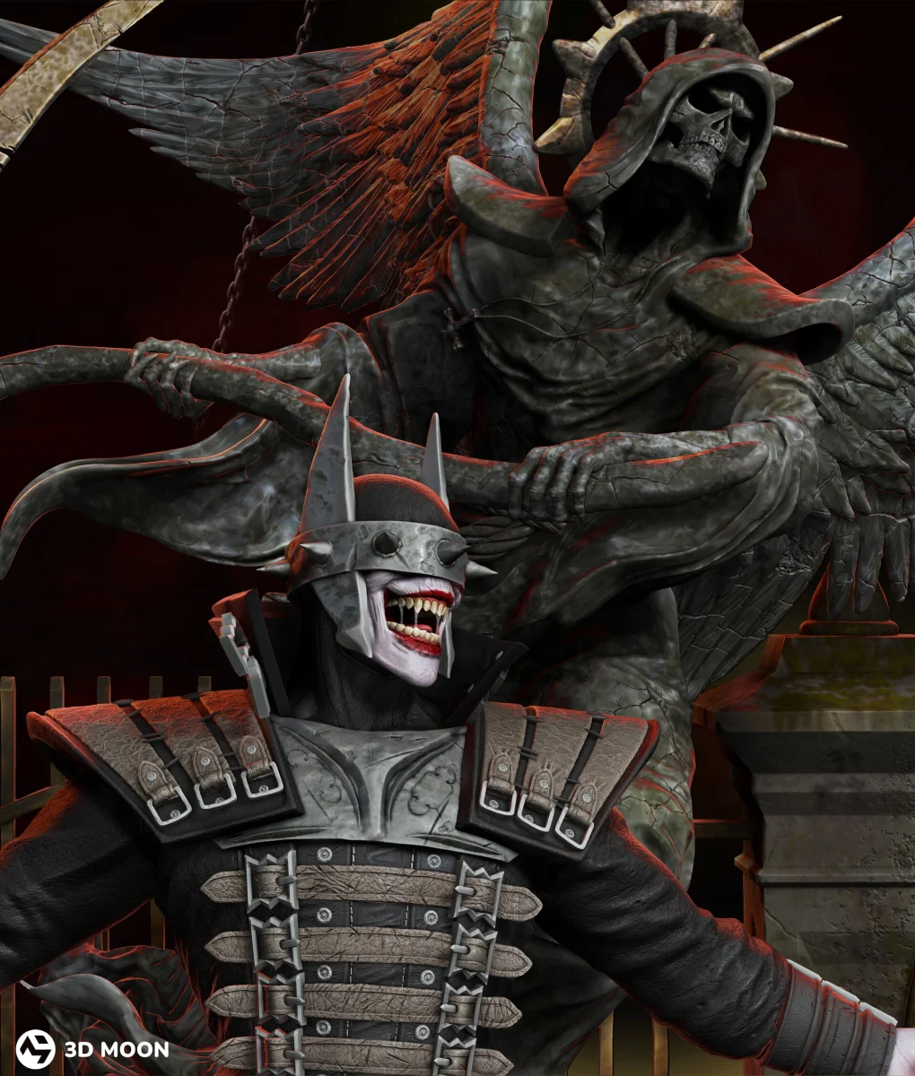 Batman who laughs | Fan Art | 3D Printed Resin Model Garage Kit | *Un-Painted* | 3DMoonn 3