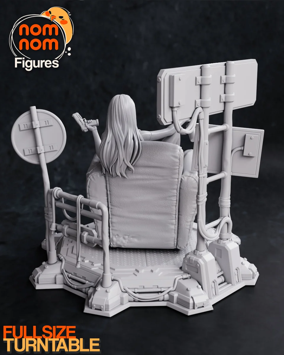 Rebecca | Fan Art | 3D Printed Resin Model Garage Kit | *Un-Painted* | Nomnom 5