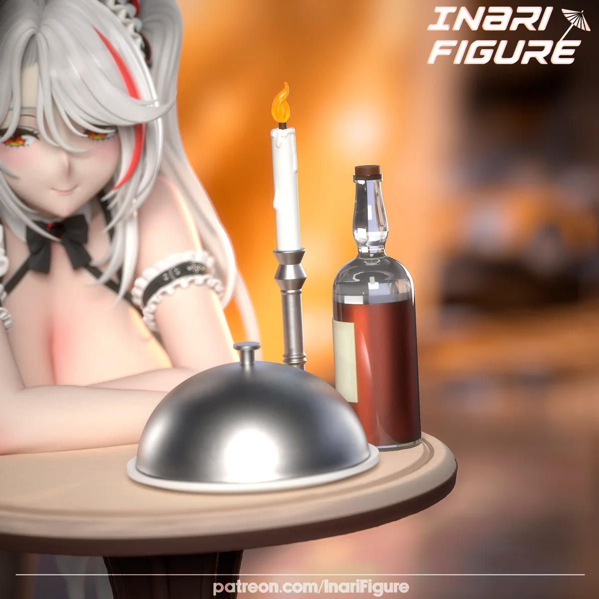 Bunny Prinz Eugen | Fan Art | 3D Printed Resin Model Garage Kit | *Un-Painted* | Inari Figure 5