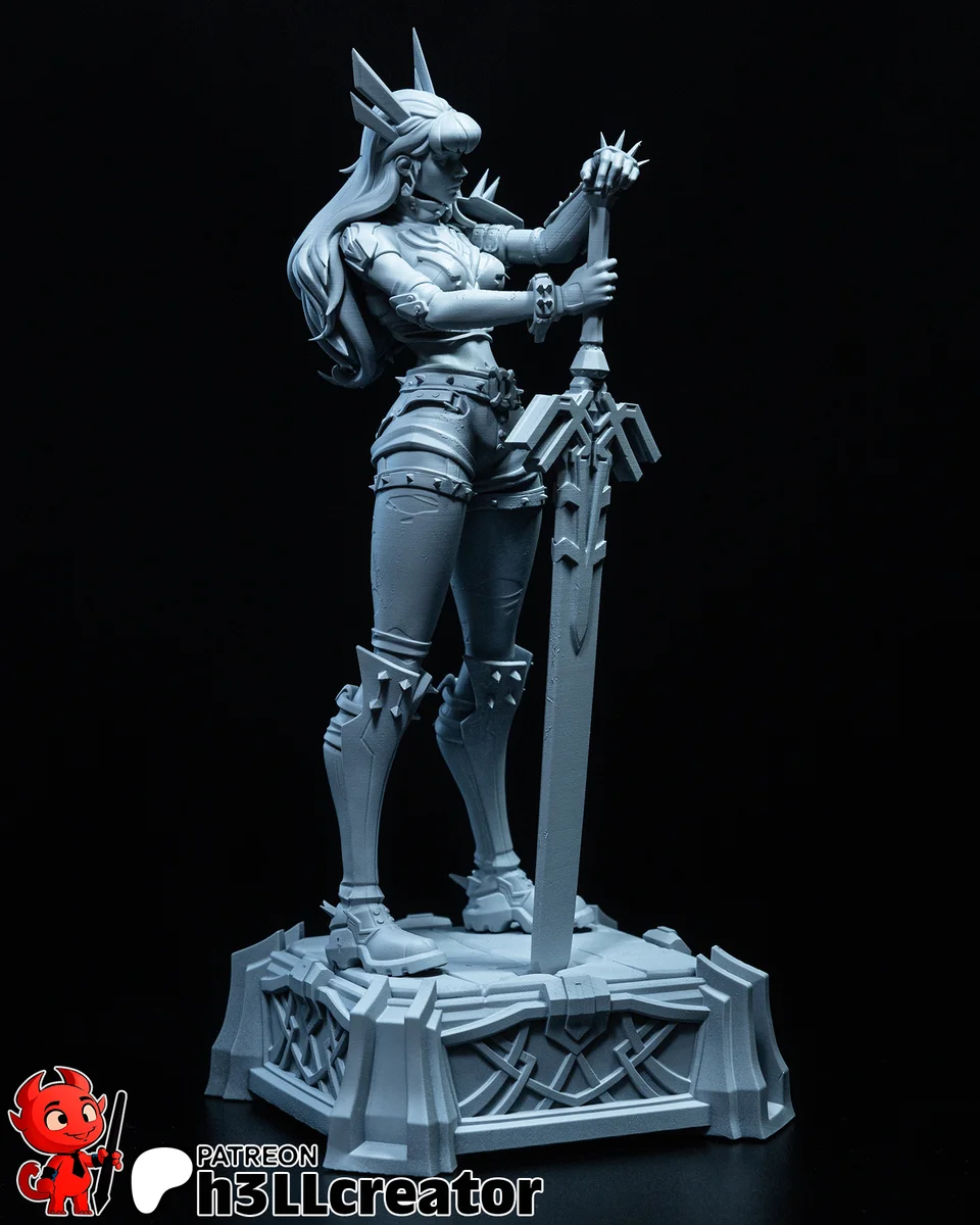 Magik | Fan Art | 3D Printed Resin Model Garage Kit | *Un-Painted* | H3LL Creator 5