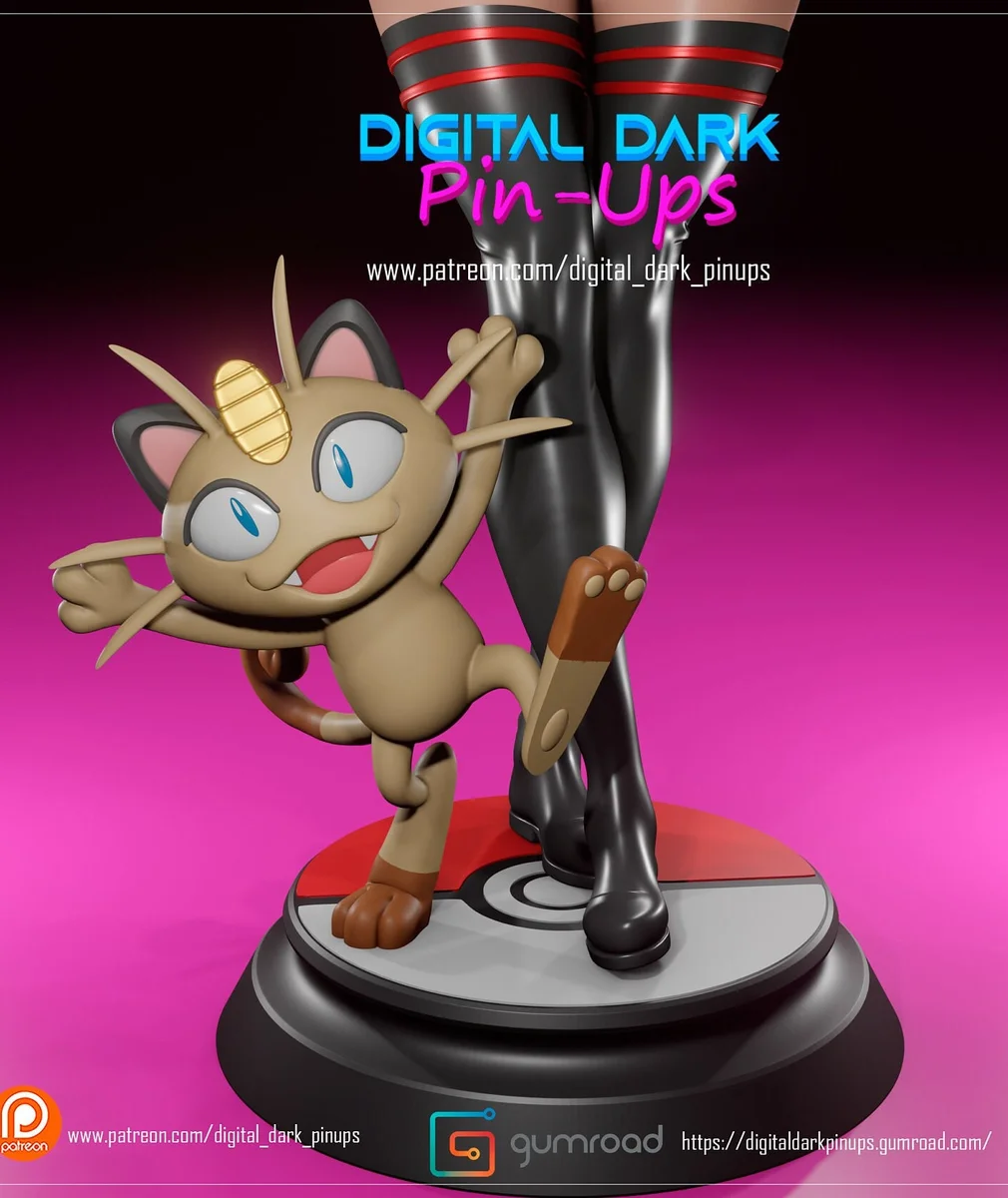 Mean Girl | Fan Art | 3D Printed Resin Model Garage Kit | *Un-Painted* | Digital Dark 4