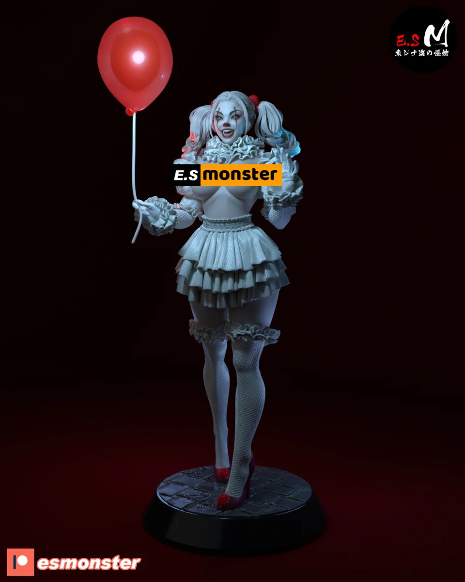 IT | Fan Art | 3D Printed Resin Model Garage Kit | *Un-Painted* | ES Monster 8