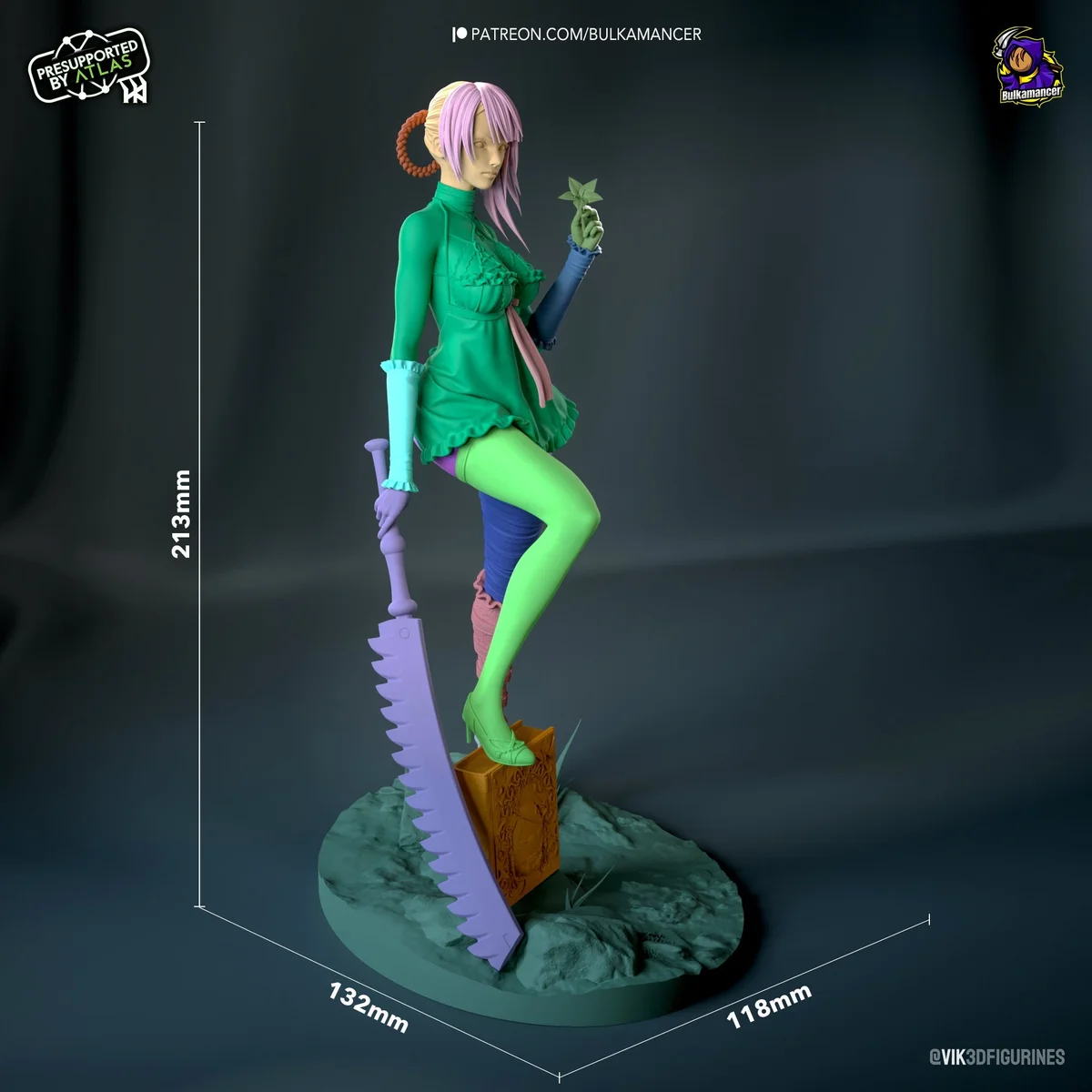 Kaine | Fan Art | 3D Printed Resin Model Garage Kit | *Un-Painted* | Bulkamancer 7