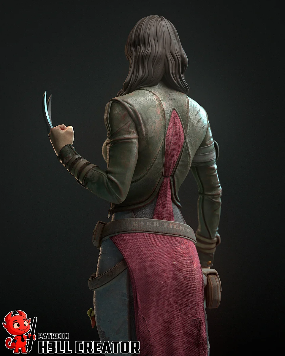 X-23 | Fan Art | 3D Printed Resin Model Garage Kit | *Un-Painted* | H3LL Creator 7