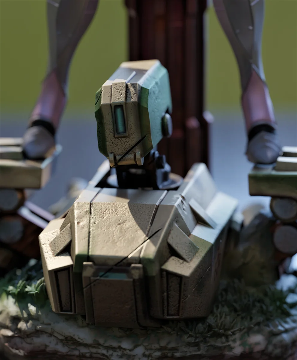 Mercy | Fan Art | 3D Printed Resin Model Garage Kit | *Un-Painted* | Momoji 5