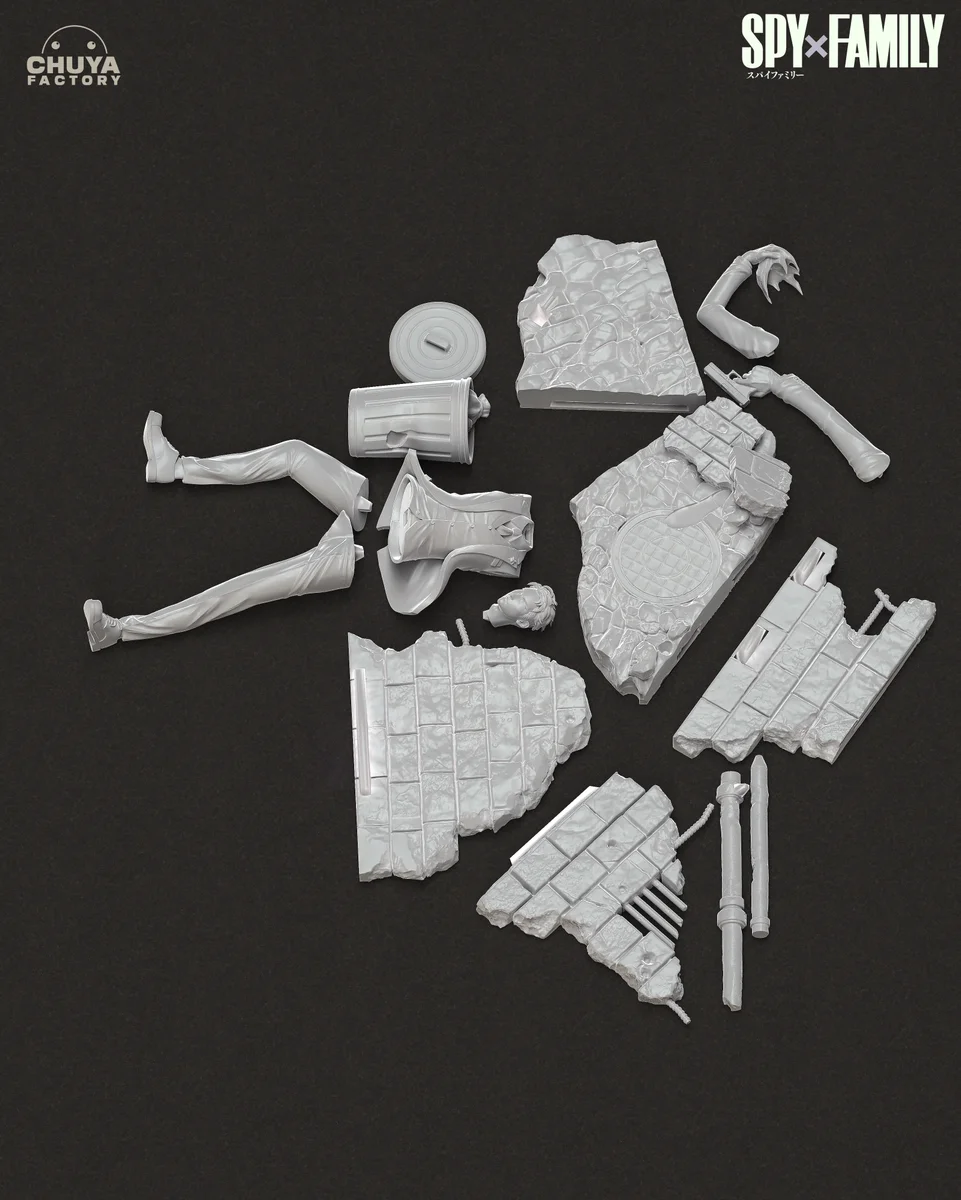Loid Forger | Fan Art | 3D Printed Resin Model Garage Kit | *Un-Painted* | Chuya Factory 5