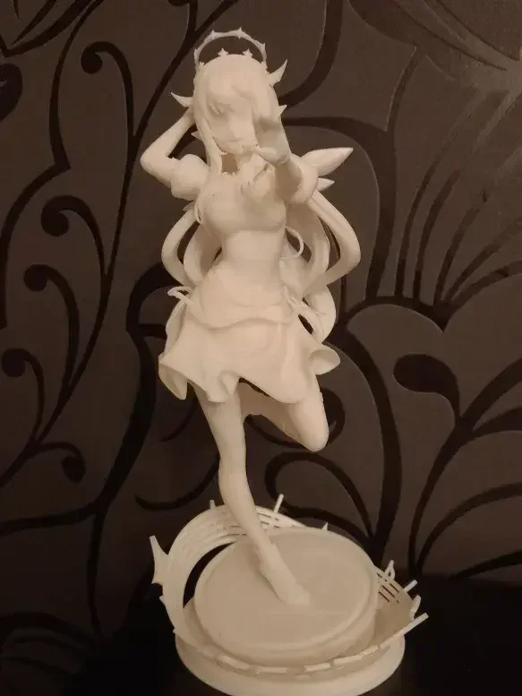 Irys | Fan Art | 3D Printed Resin Model Garage Kit | *Un-Painted* | Inari Figure 3