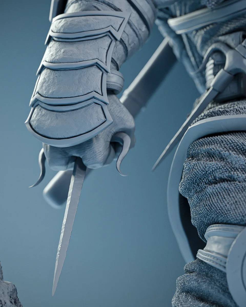 The Last Ronin | Fan Art | 3D Printed Resin Model Garage Kit | *Un-Painted* | Rechtag 13