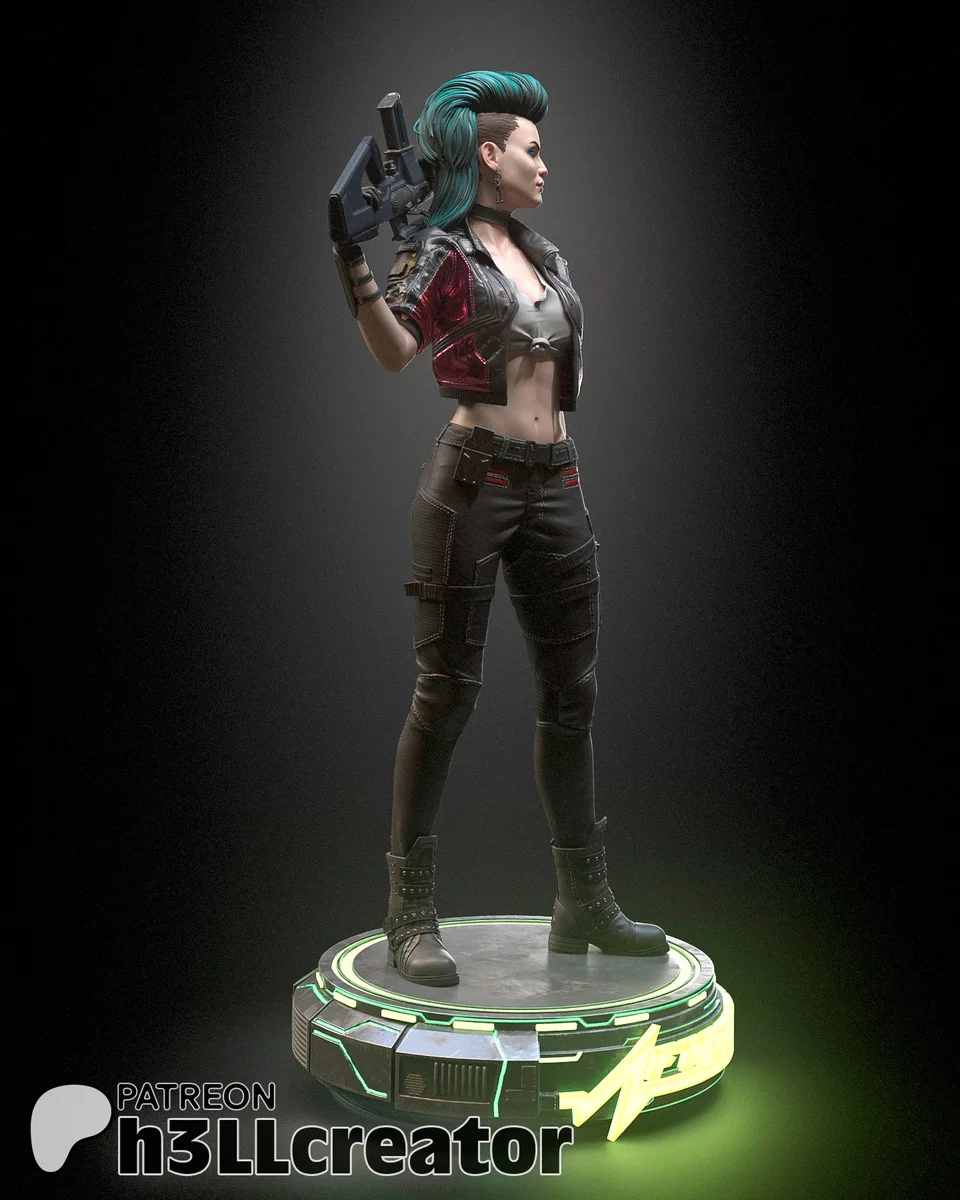 Rogue Amendiares | Fan Art | 3D Printed Resin Model Garage Kit | *Un-Painted* | H3LL Creator 3