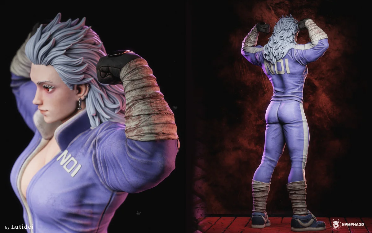 Noi | Fan Art | 3D Printed Resin Model Garage Kit | *Un-Painted* | Nympha3D 6