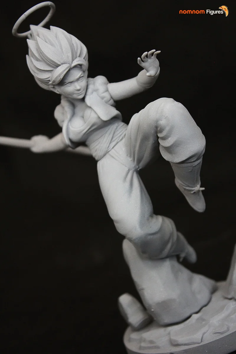 Gogeta Girl | Fan Art | 3D Printed Resin Model Garage Kit | *Un-Painted* | Nomnom 4
