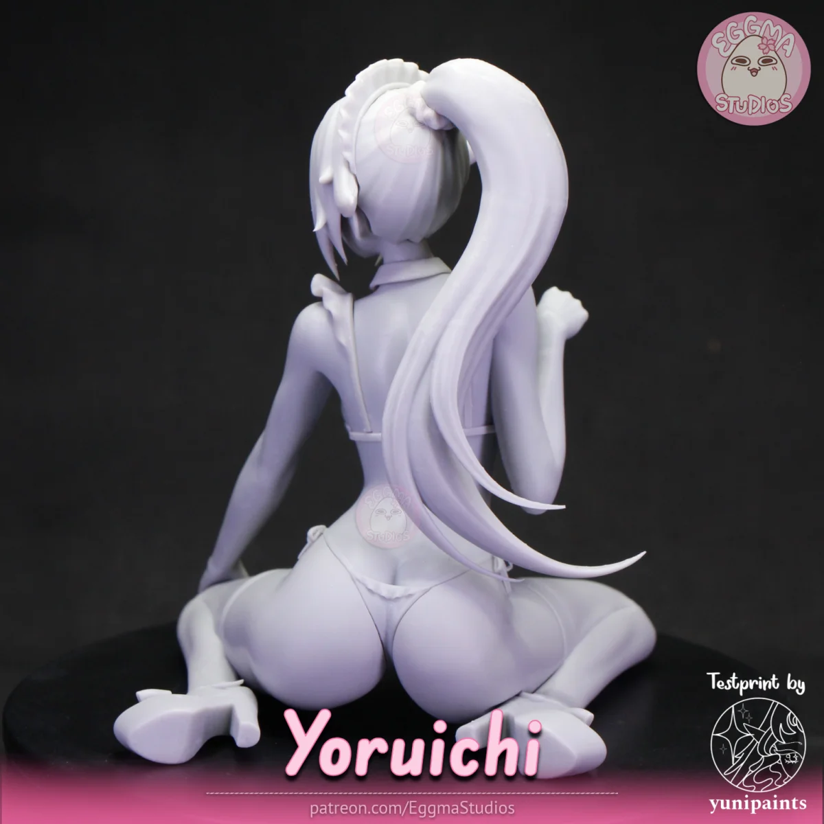 Yoruichi | Fan Art | 3D Printed Resin Model Garage Kit | *Un-Painted* | EggmaStudios 19