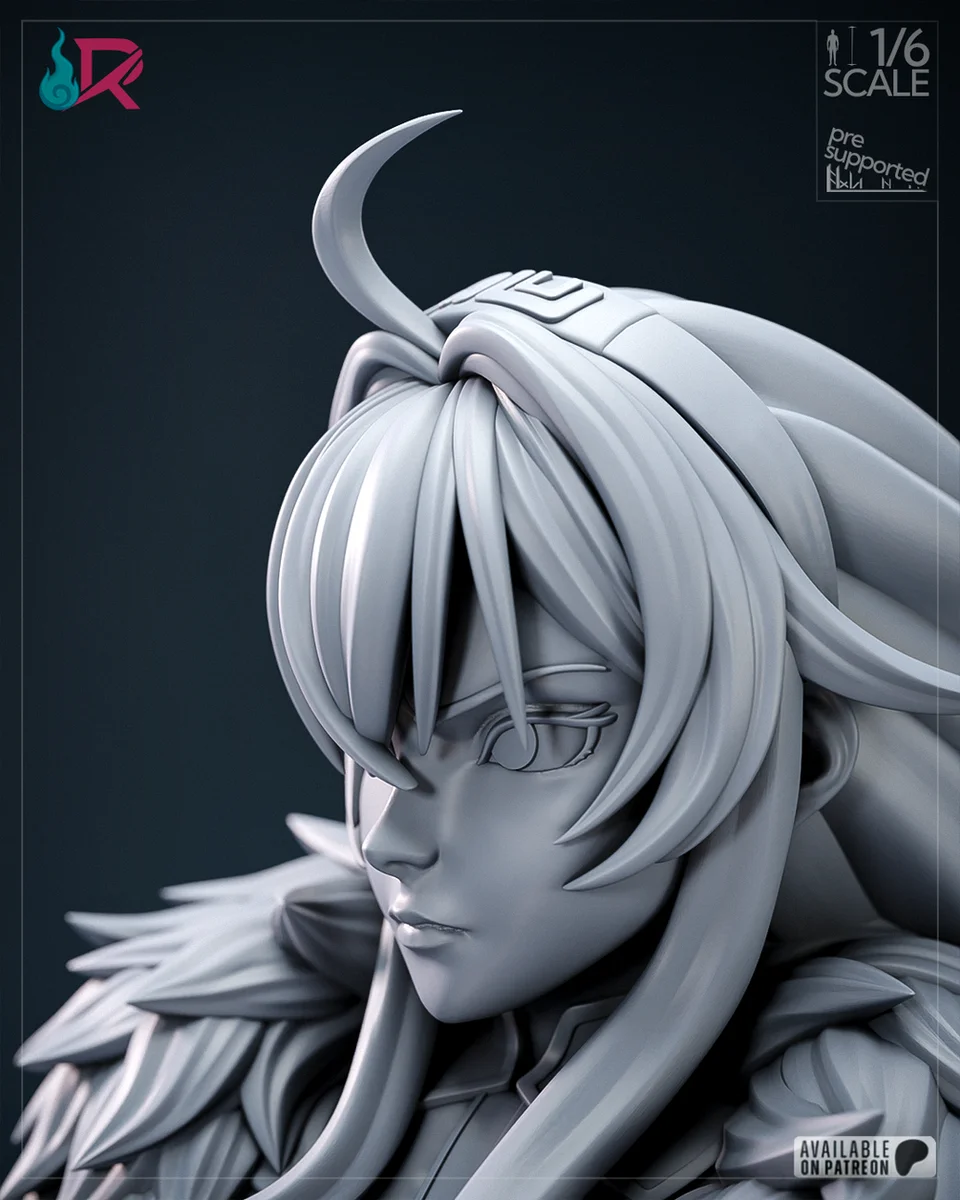 Eris Greyrat | Fan Art | 3D Printed Resin Model Garage Kit | *Un-Painted* | Rechtag 17