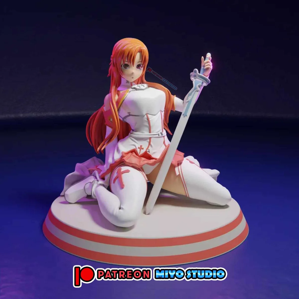 Asuna Yuuki | Fan Art | 3D Printed Resin Model Garage Kit | *Un-Painted* | MiyoStudio