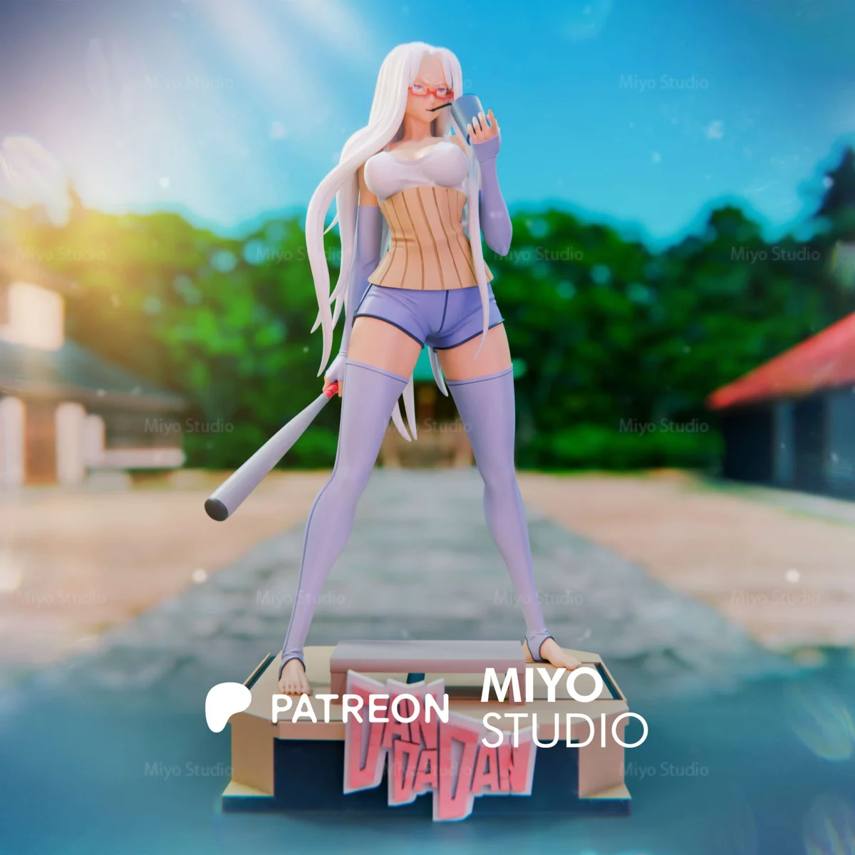 Seiko Ayase | Fan Art | 3D Printed Resin Model Garage Kit | *Un-Painted* | MiyoStudio