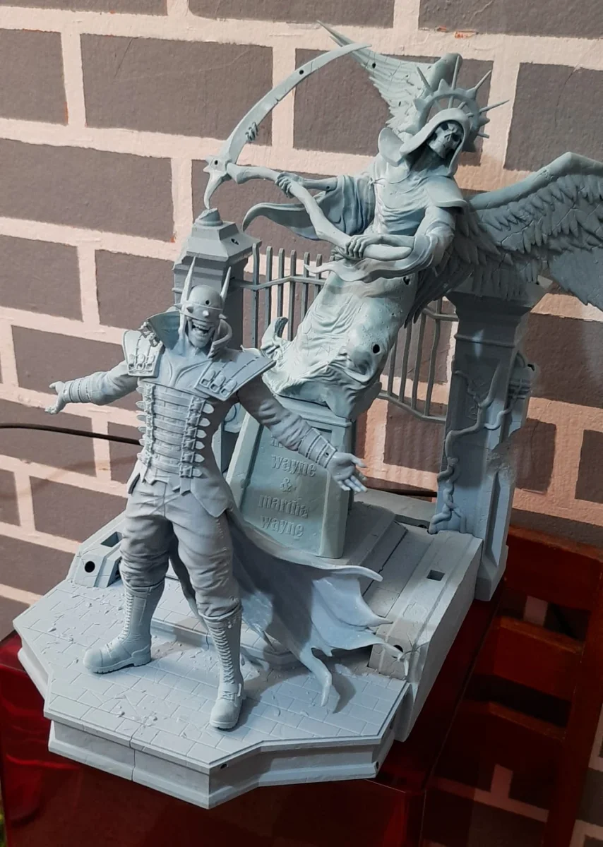 Batman who laughs | Fan Art | 3D Printed Resin Model Garage Kit | *Un-Painted* | 3DMoonn 4
