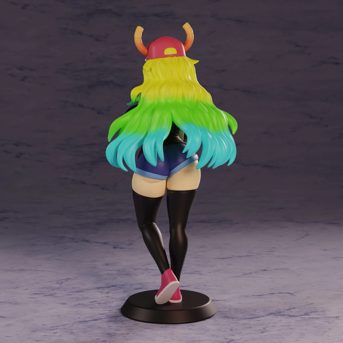 Dragon Maid | Fan Art | 3D Printed Resin Model Garage Kit | *Un-Painted* | Polybits 4