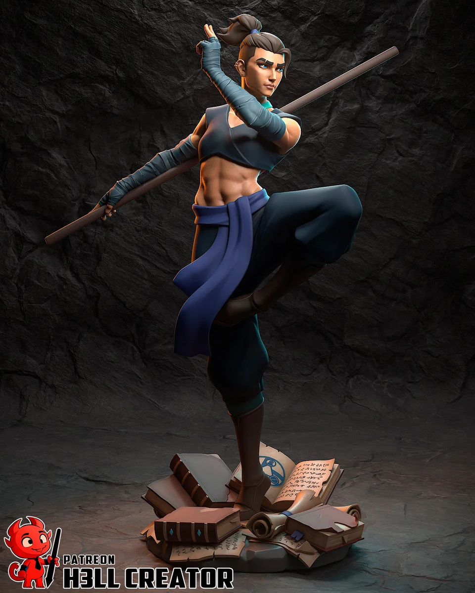 Beauregard Lionett | Fan Art | 3D Printed Resin Model Garage Kit | *Un-Painted* | H3LL Creator 3