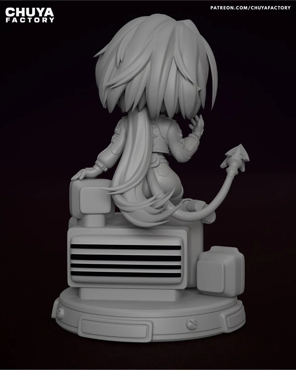 Chibi Jane Doe | Fan Art | 3D Printed Resin Model Garage Kit | *Un-Painted* | Chuya Factory 10