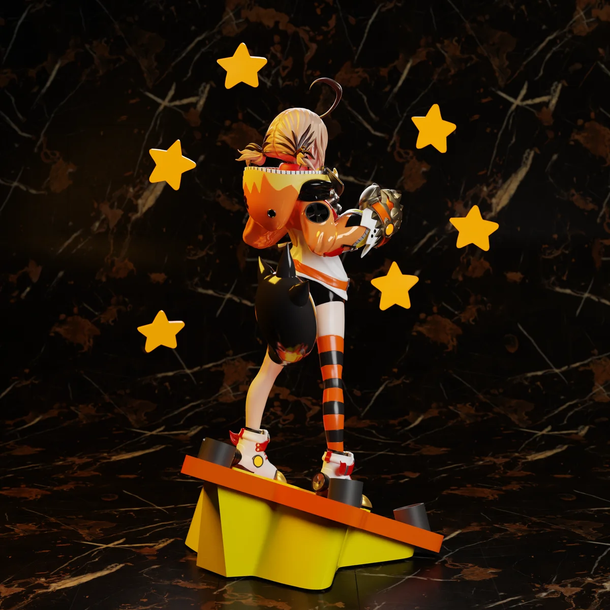 Gigi Murin | Fan Art | 3D Printed Resin Model Garage Kit | *Un-Painted* | Remy Sculpts 3
