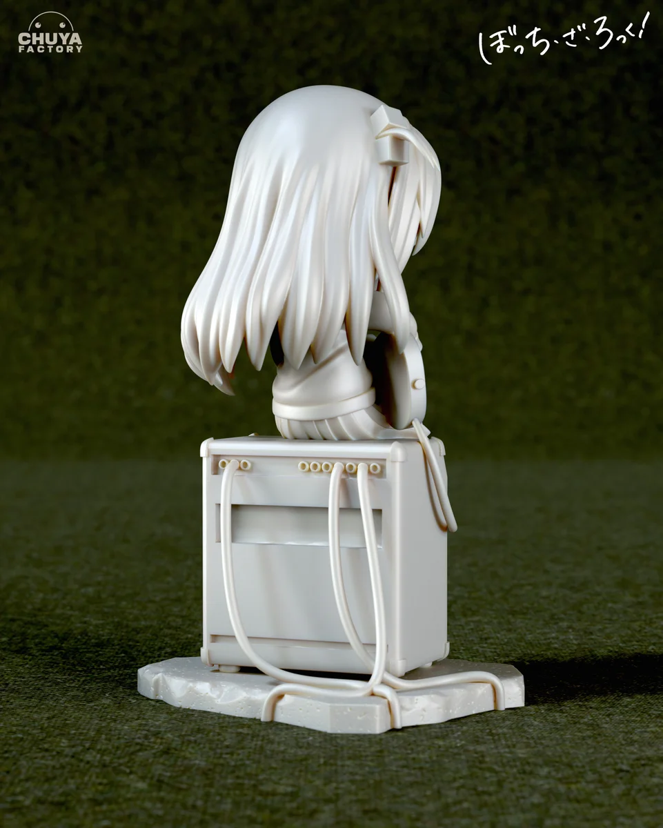 Chibi Hitori Gotoh | Fan Art | 3D Printed Resin Model Garage Kit | *Un-Painted* | Chuya Factory 10