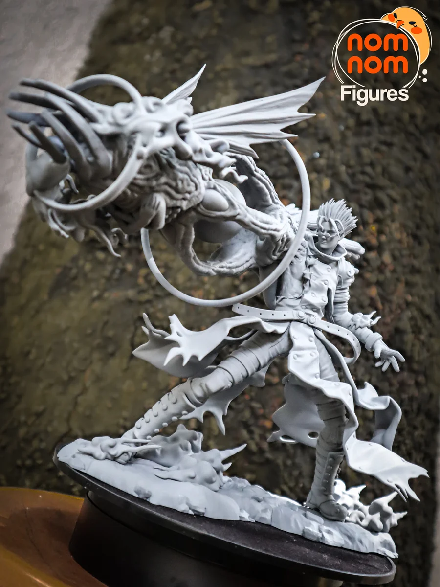 Vash the Stampede | Fan Art | 3D Printed Resin Model Garage Kit | *Un-Painted* | Nomnom 9