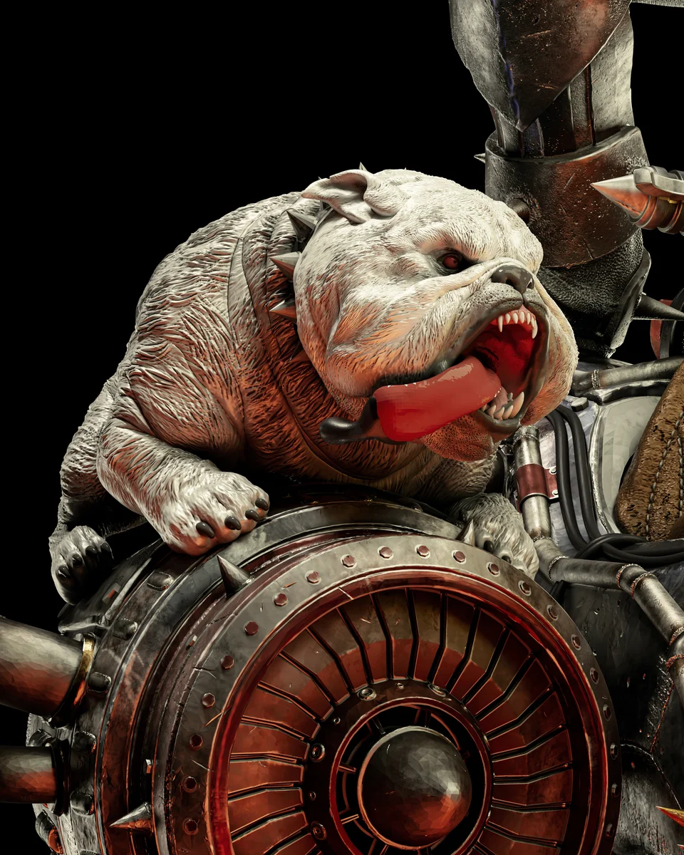 Lobo | Fan Art | 3D Printed Resin Model Garage Kit | *Un-Painted* | ZEZ Studio 12