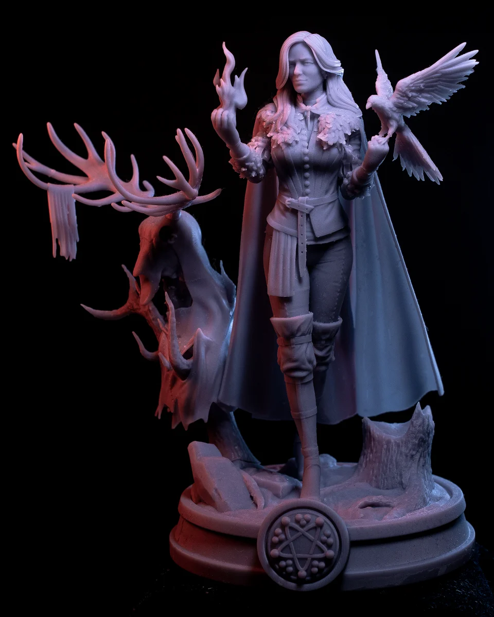 Yennefer of Vengerberg | Fan Art | 3D Printed Resin Model Garage Kit | *Un-Painted* | H3LL Creator 3