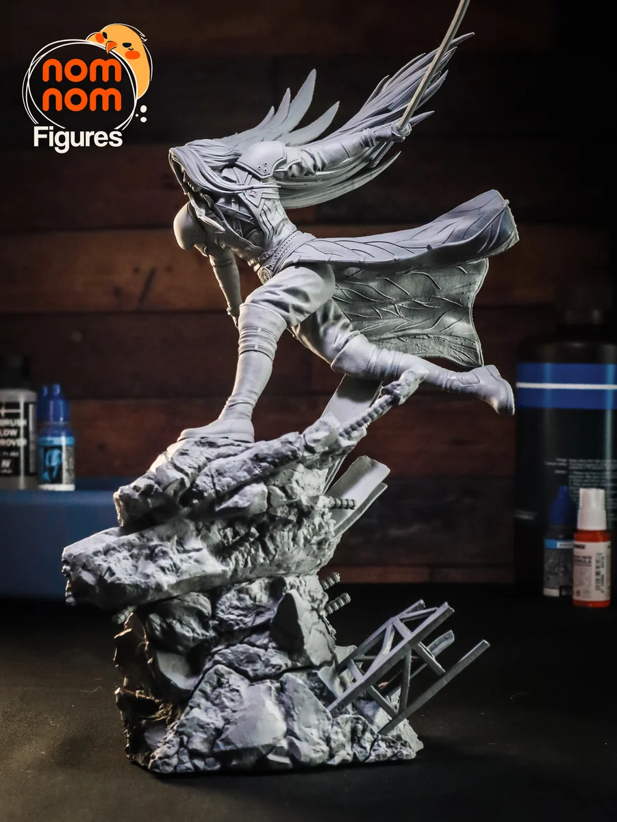 Sephiroth | Fan Art | 3D Printed Resin Model Garage Kit | *Un-Painted* | Nomnom 11