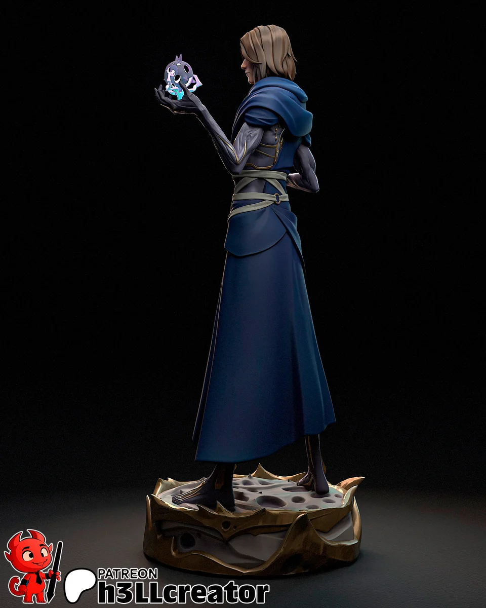 Progressive Healer | Fan Art | 3D Printed Resin Model Garage Kit | *Un-Painted* | H3LL Creator 5