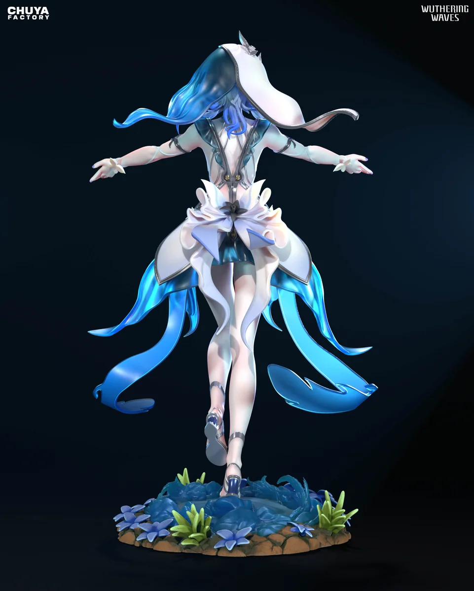 Shorekeeper | Fan Art | 3D Printed Resin Model Garage Kit | *Un-Painted* | Chuya Factory 10