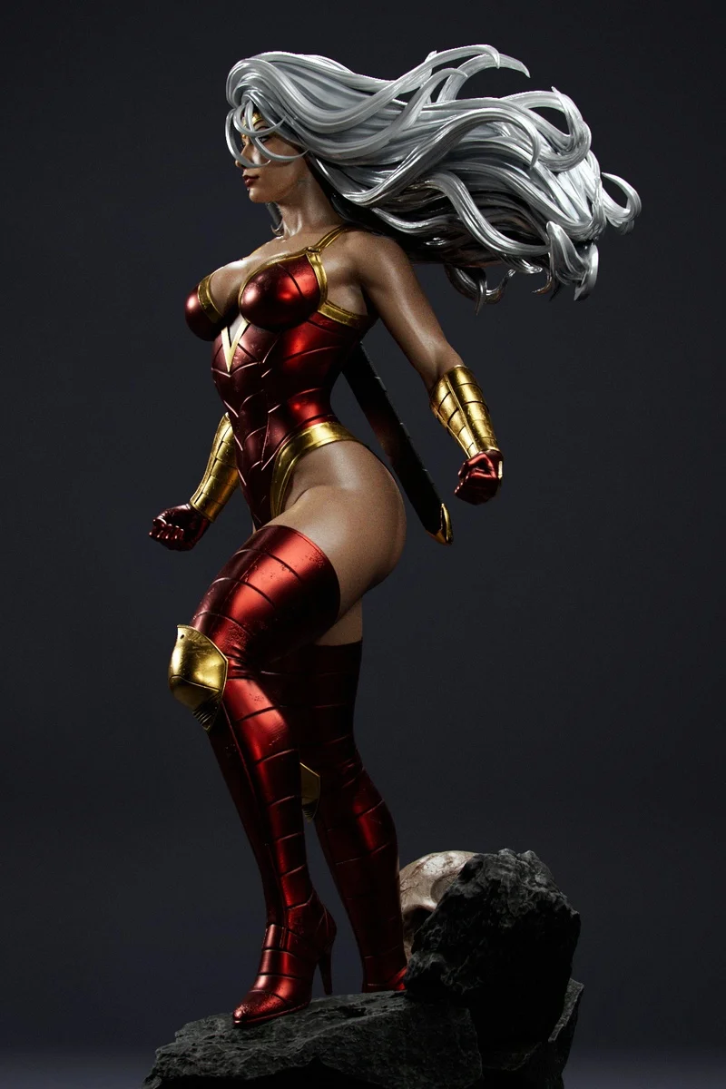 Glory | Fan Art | 3D Printed Resin Model Garage Kit | *Un-Painted* | Abe3D 5
