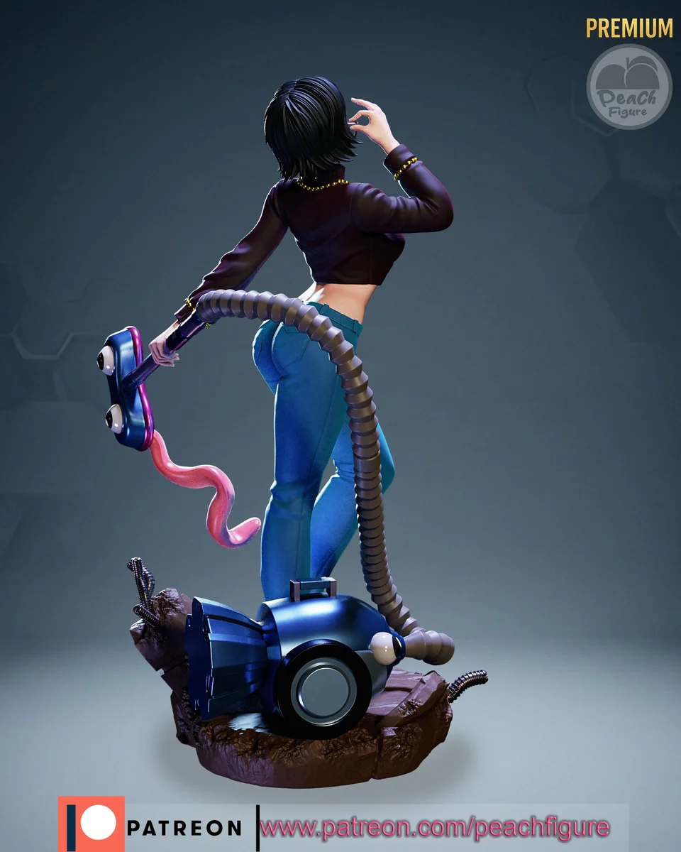 Shizuku | Fan Art | 3D Printed Resin Model Garage Kit | *Un-Painted* | Peach Figure 4