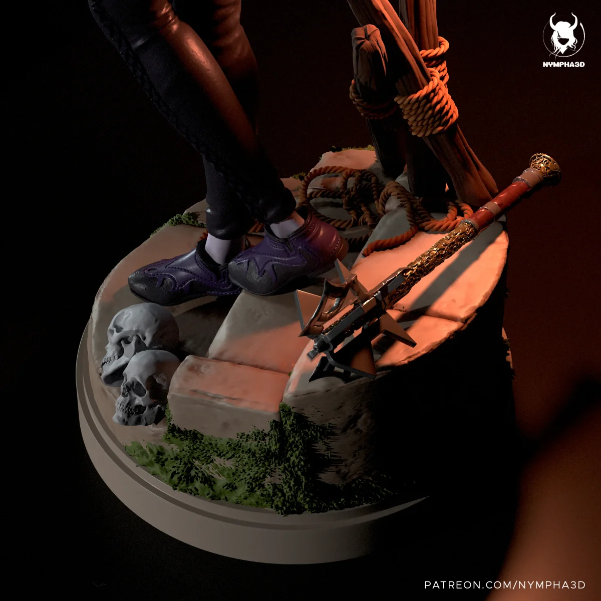 Minthara | Fan Art | 3D Printed Resin Model Garage Kit | *Un-Painted* | Nympha3D 5