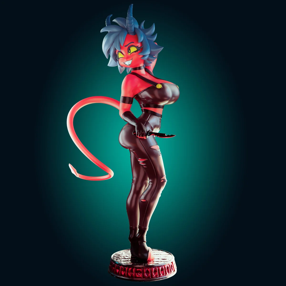 Millie | Fan Art | 3D Printed Resin Model Garage Kit | *Un-Painted* | Officer Rhu 2