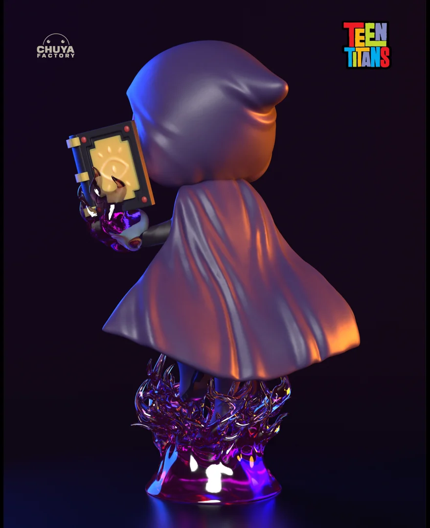 Chibi Raven | Fan Art | 3D Printed Resin Model Garage Kit | *Un-Painted* | Chuya Factory 7