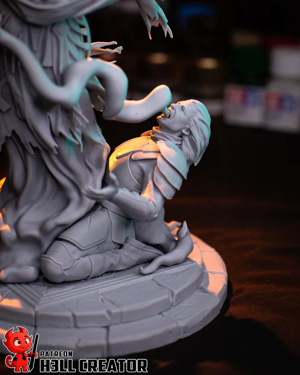 Vecna | Fan Art | 3D Printed Resin Model Garage Kit | *Un-Painted* | H3LL Creator 14
