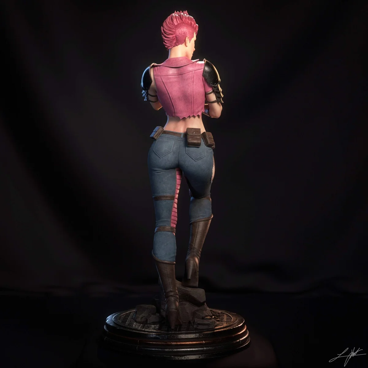 Zarana | Fan Art | 3D Printed Resin Model Garage Kit | *Un-Painted* | Abe3D 10