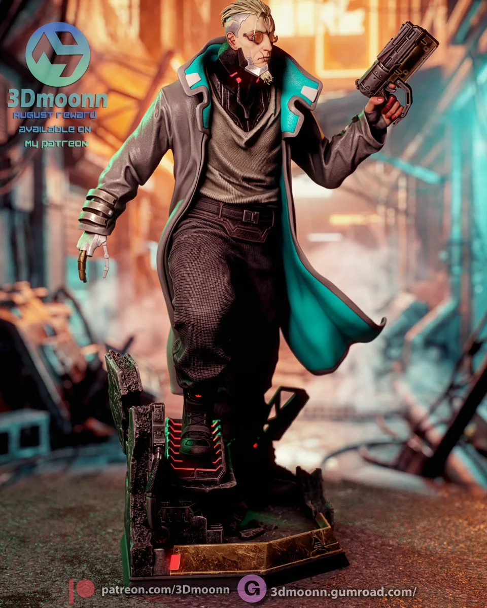 Weak Kingsley | Fan Art | 3D Printed Resin Model Garage Kit | *Un-Painted* | 3DMoonn 5