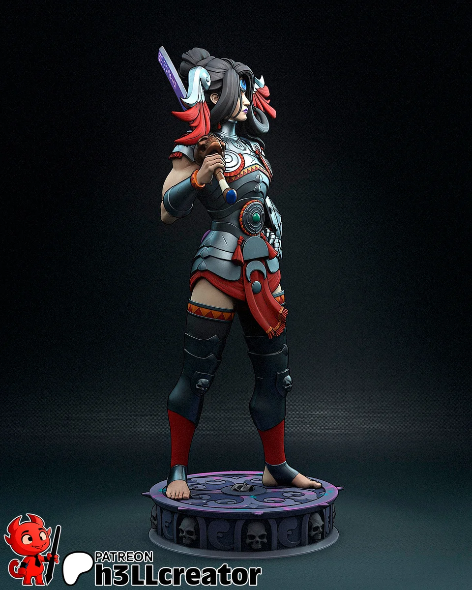 Nemesis | Fan Art | 3D Printed Resin Model Garage Kit | *Un-Painted* | H3LL Creator 3