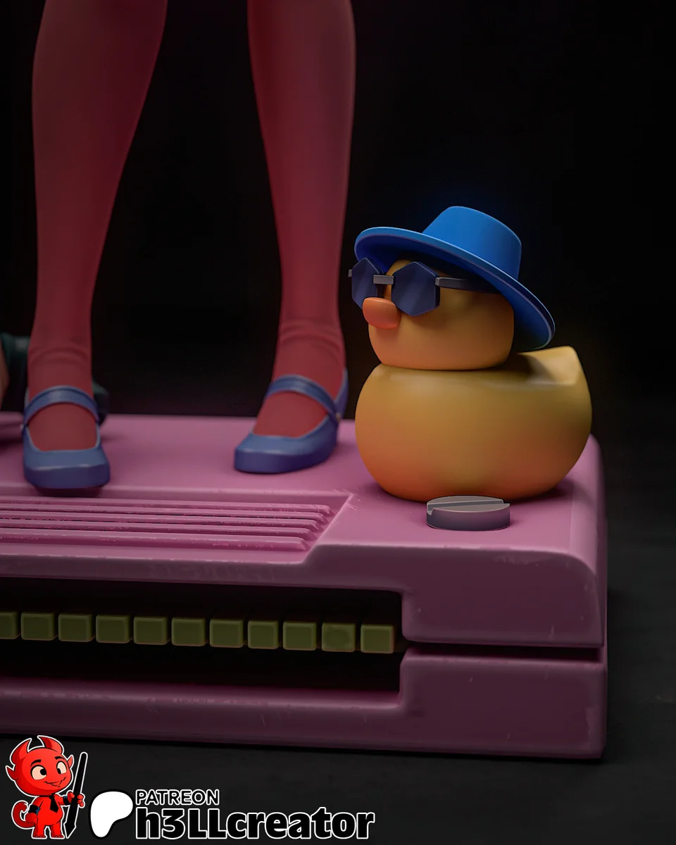 Mita | Fan Art | 3D Printed Resin Model Garage Kit | *Un-Painted* | H3LL Creator 12